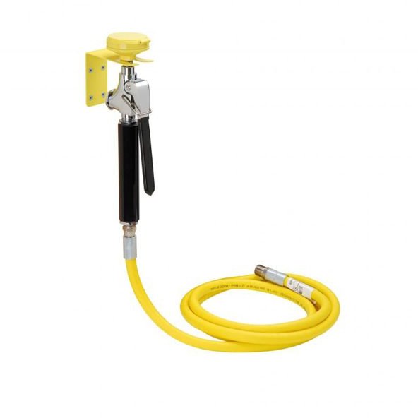 Wall Mounted Emergency Drench Hose: Single Head