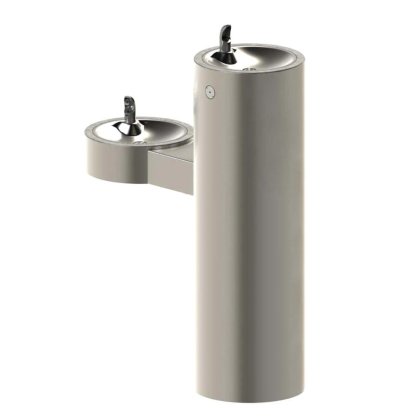 Contemporary Dual Level Outdoor Drinking Fountain