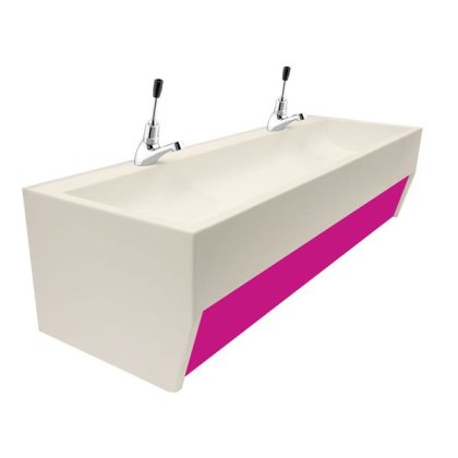 Wall Mounted Nursery and Pre School Solid Surface Wash Trough