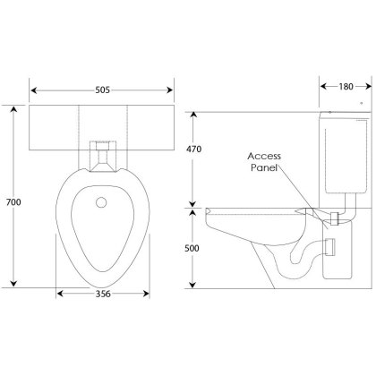 Close Coupled WC