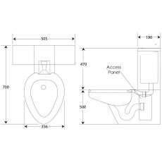 Close Coupled WC