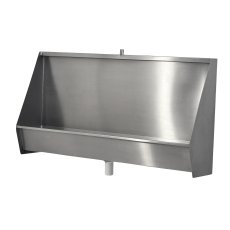 Classic Stainless Steel Wall Hung Urinals 900mm To 2400mm Long Classic Stainless Steel Wall Hung Urinals 900mm To 2400mm Long