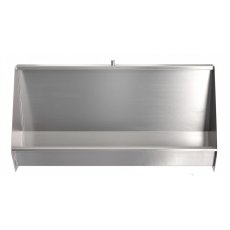 Classic Stainless Steel Wall Hung Urinals 900mm To 2400mm Long Classic Stainless Steel Wall Hung Urinals 900mm To 2400mm Long