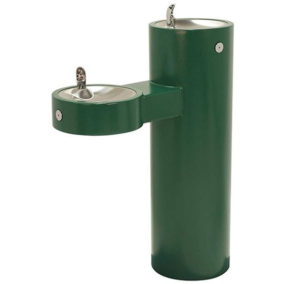 Contemporary Dual Level Outdoor Drinking Fountain Contemporary Dual Level Outdoor Drinking Fountain