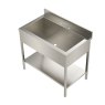 800 x 600 Stainless Steel Utility Sink 800 x 600 Stainless Steel Utility Sink