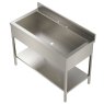1200 x 600 Stainless Steel Utility Sink 1200 x 600 Stainless Steel Utility Sink