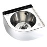 Stainless Steel Corner Wash Basin Stainless Steel Corner Wash Basin