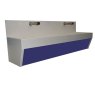 Wall Mounted Splashback Style Solid Surface Wash Trough Wall Mounted Splashback Style Solid Surface Wash Trough