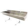 Hand Wash Troughs With Knee Operated Taps Hand Wash Troughs With Knee Operated Taps