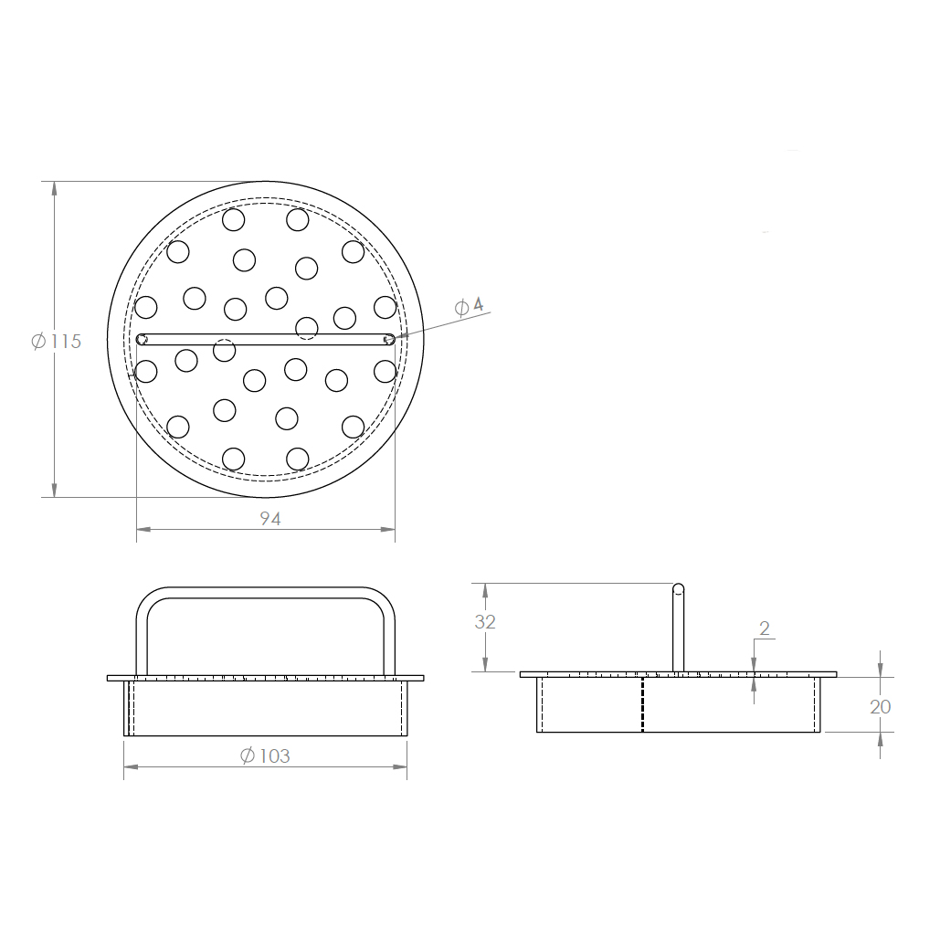 sluice-strainer-dimensions